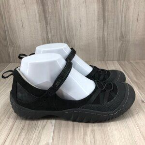 JBU by Jambu Mary Jane Shoes Womens 6.5M Emmie Black Hook and Loop Comfort Shoes